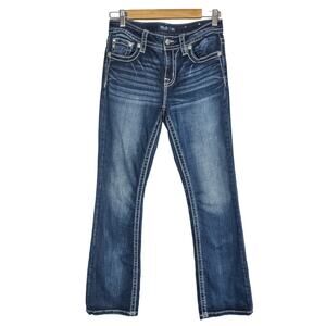 Miss Me Low Rise Slim Boot Cut Jeans Size 28